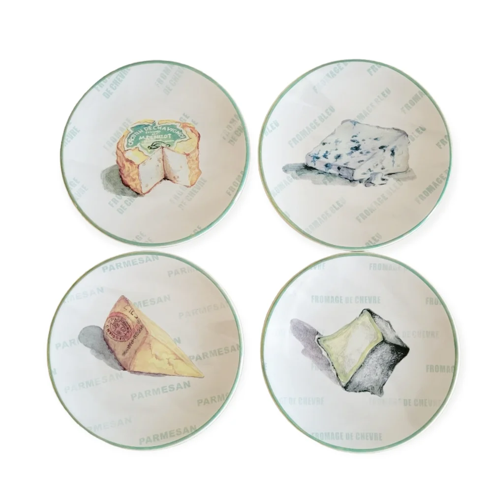 Williams Sonoma Fromage Cheese Plates‎ 7